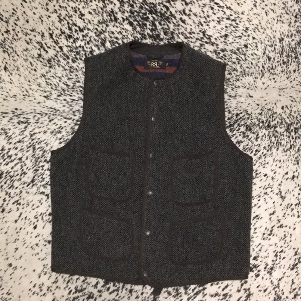 RRL fleece worker’s vest